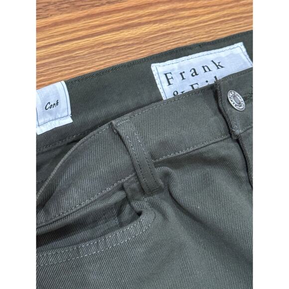 Frank & Eileen Green olive  The Everyday Straight Leg Jeans 30 - Picture 10 of 13